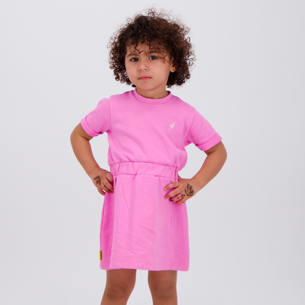 Robe bebe fille avec ceinture a la taille Kontakt